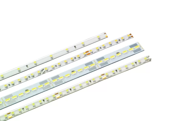 4x LED Stripes scaled - SMD-LED3014 Flexstrip 3/8" wide, 196 7/8"/roll, 3000K, 24V, Self-Adhesive