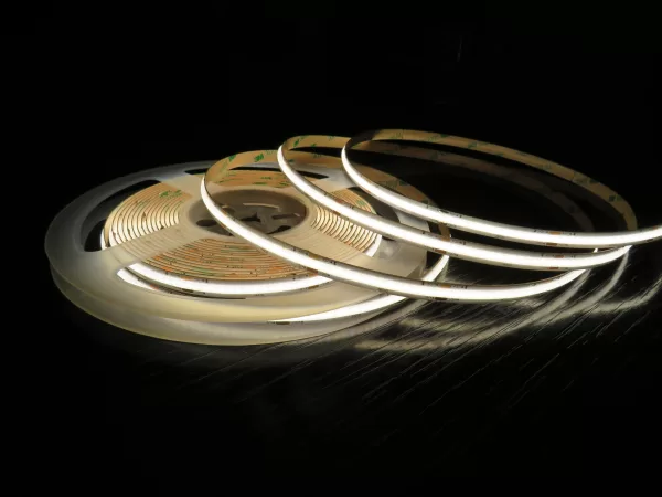 LED Sripes Image scaled - SMD-LED3014 Flexstrip 3/8" wide, 196 7/8"/roll, 3000K, 24V, Self-Adhesive