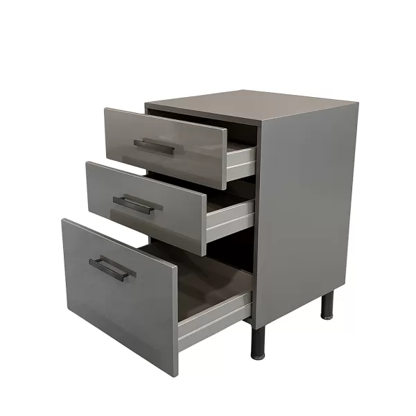 1 1 3 - 3-Drawer Garage Cabinet