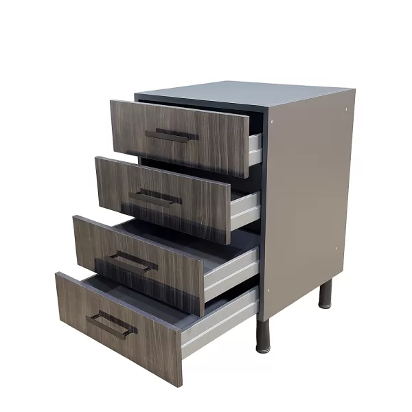 1 2 2 - 4-Drawer Modern Garage Cabinet