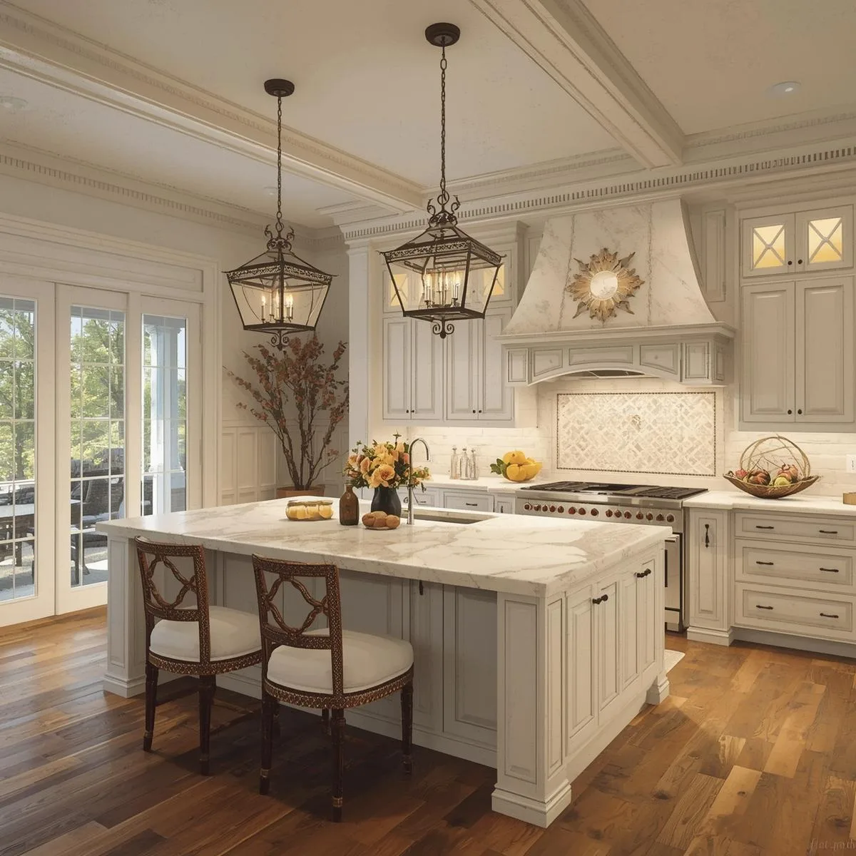 AZqdfI1BYfu1Vjw-btQDEw-AZqdfI1BOAzdbDLSZlycNQ Custom kitchen cabinets from the Boston Collection in Chicago home
